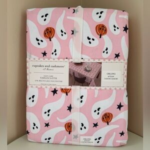 Cupcakes & Cashmere Halloween Ghosts & Pumpkins Tablecloth